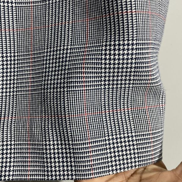 Gilmor Plaid Skirt Sz 12 Preppy Academia Style Pockets Split Lined - Picture 3 of 12